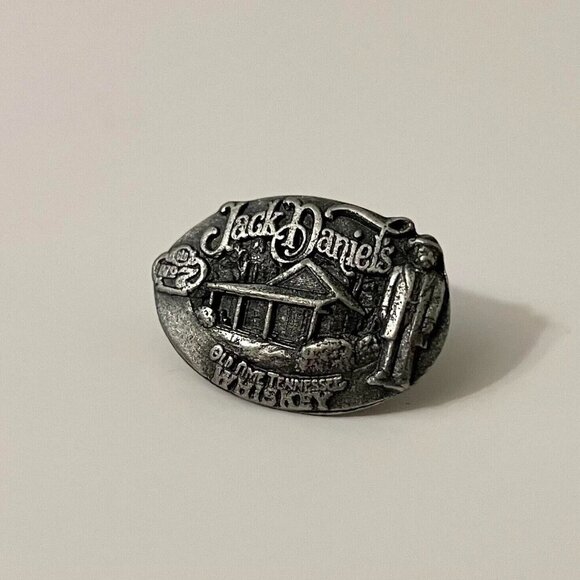 Vtg Jack Daniels Tennessee Whiskey Old No 7 Pin - Picture 1 of 8